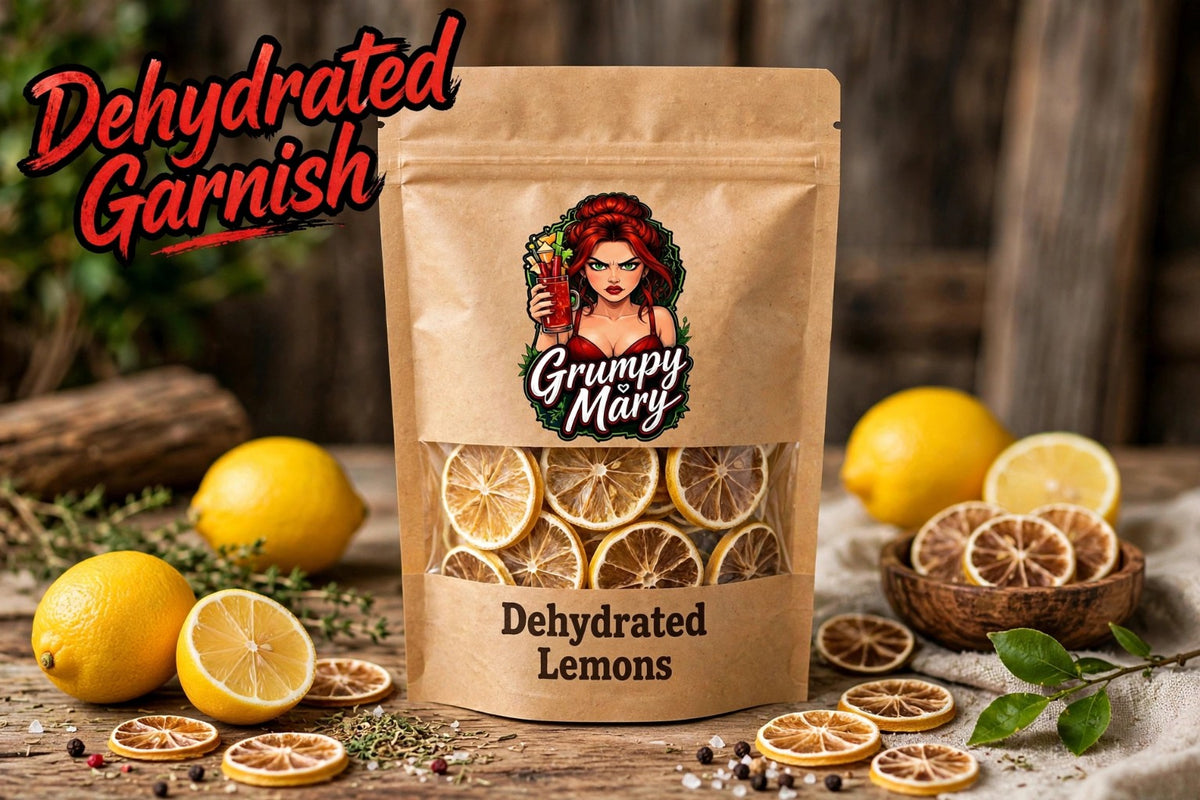 Grumpy Mary Dehydrated Lemons