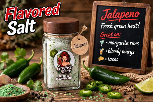 Grumpy Mary Bacon Habanero Flavored Salt