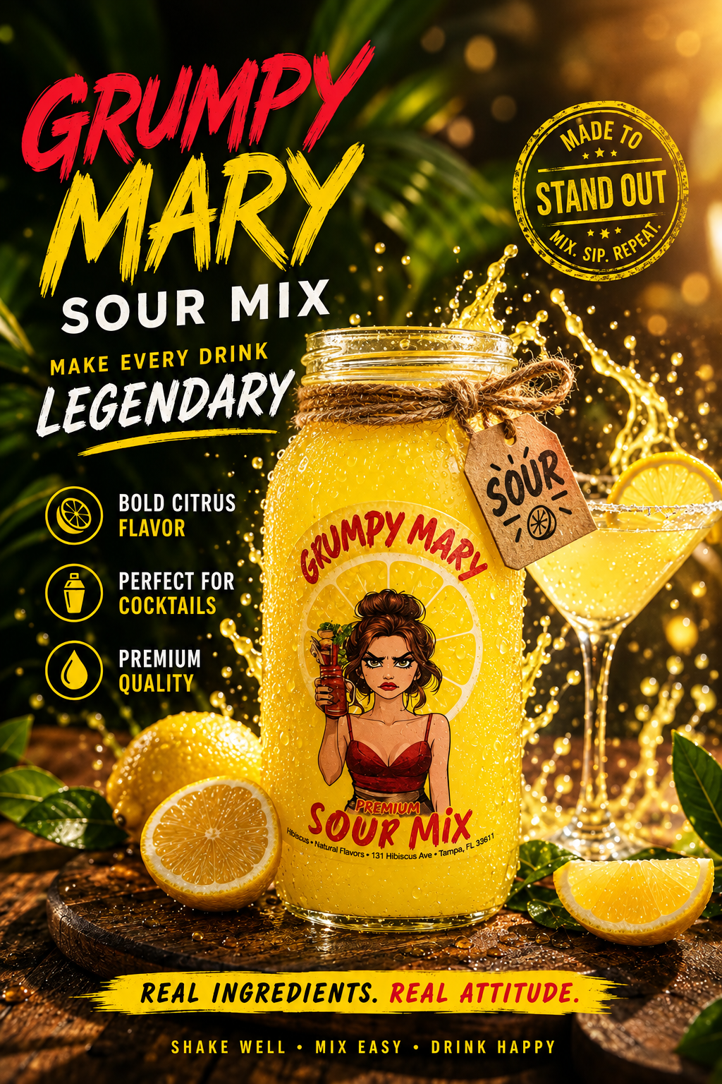 Grumpy Mary Sour Mix